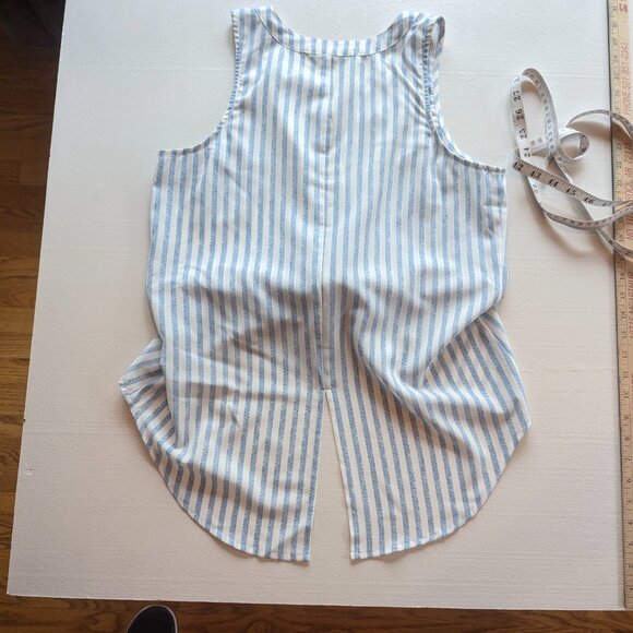 Sanctuary Size Medium Blue and White Striped Tunic - Picture 10 of 10